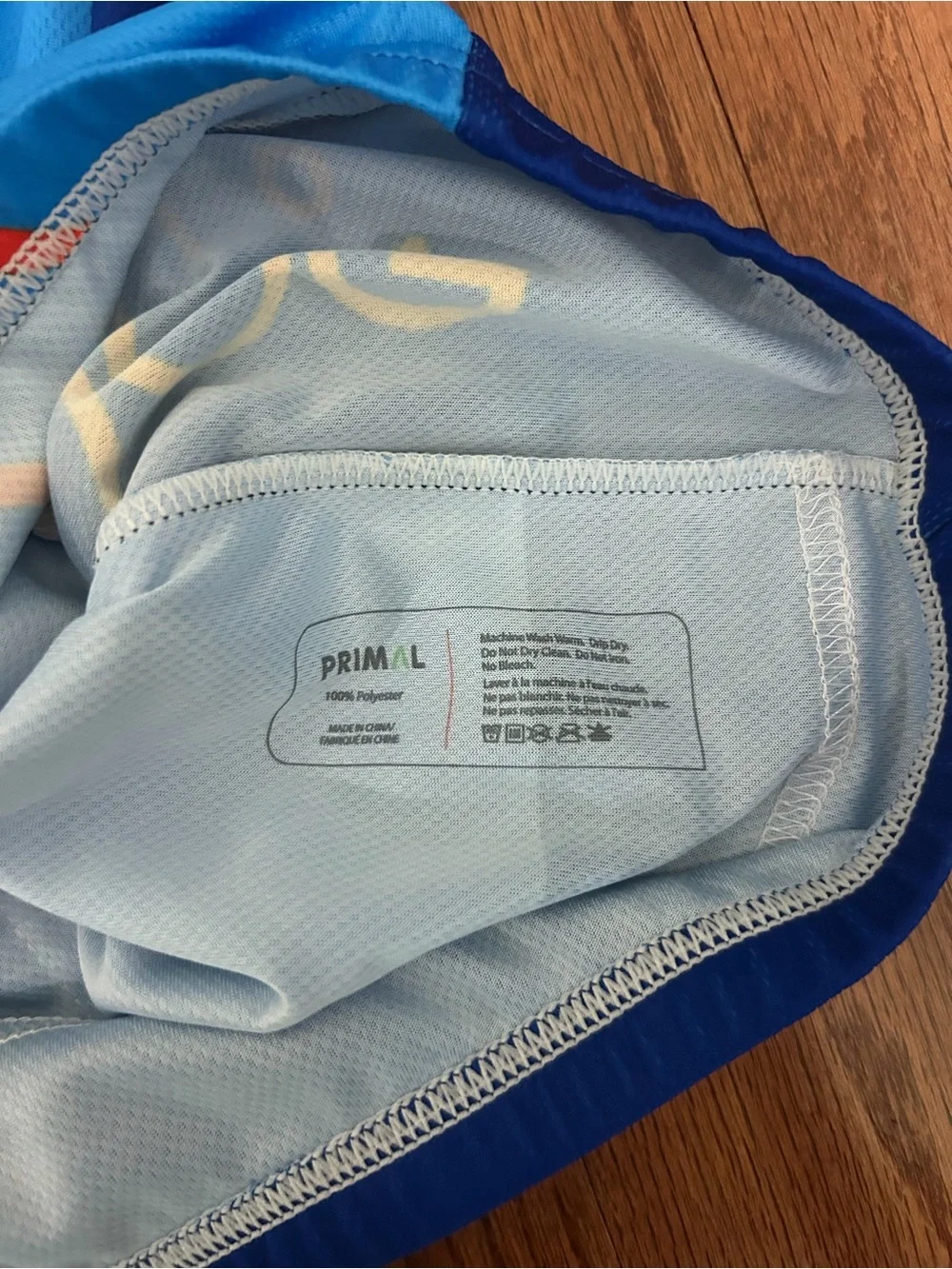 Primal Blue Line Bike Lab Houston Cycling Jersey XL